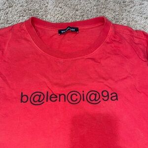 Red Shirt Size Small